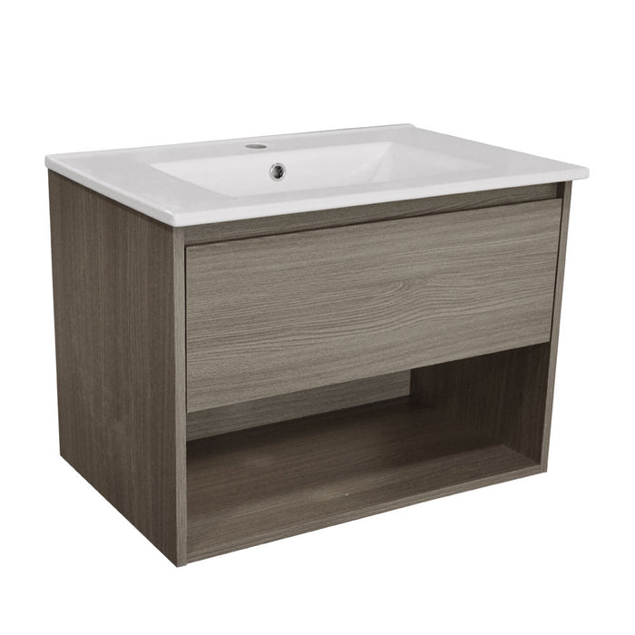 Mueble Vanitorio Zoé Ulmo + Cubierta 60x46x50 cm