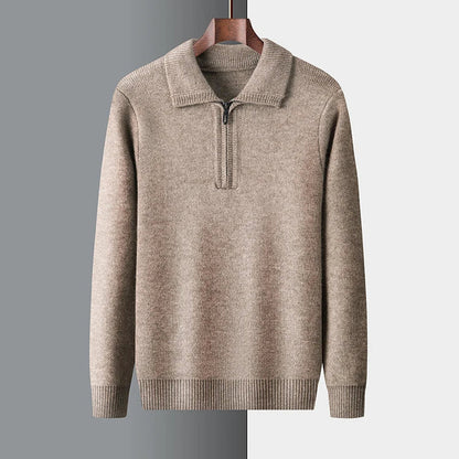 Neville Knit Quarter Zip Jumper