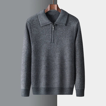 Neville Knit Quarter Zip Jumper