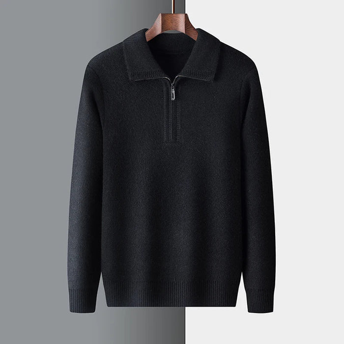 Neville Knit Quarter Zip Jumper