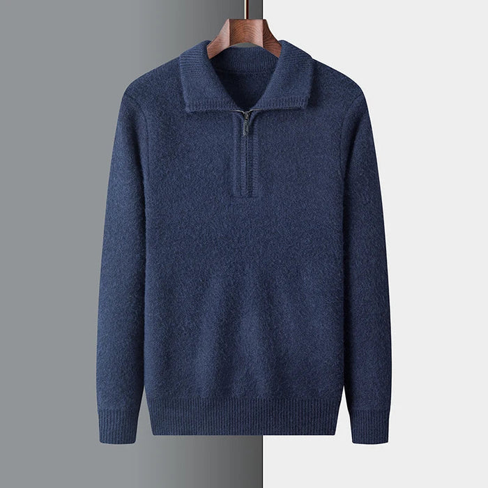 Neville Knit Quarter Zip Jumper