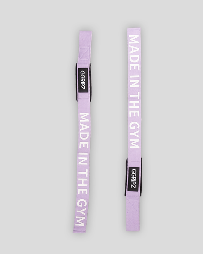 PINK GGRIPZ Lifting Straps