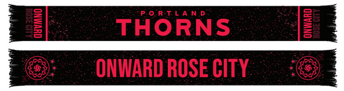 PORTLAND THORNS FC 2025 JERSEY HOOK SCARF