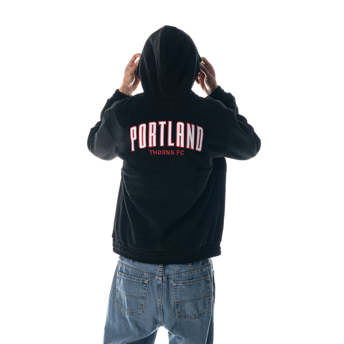 PORTLAND THORNS FC MEN'S CORDOROY HOODIE