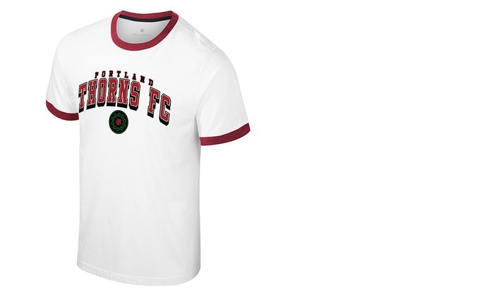 PORTLAND THORNS FC MEN'S SHORT SLEEVE RINGER TEE