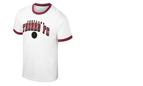 PORTLAND THORNS FC MEN'S SHORT SLEEVE RINGER TEE