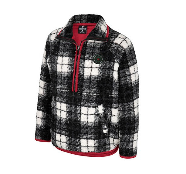PORTLAND THORNS FC YOUTH GIRLS LONG SLEEVE SHERPA JACKET