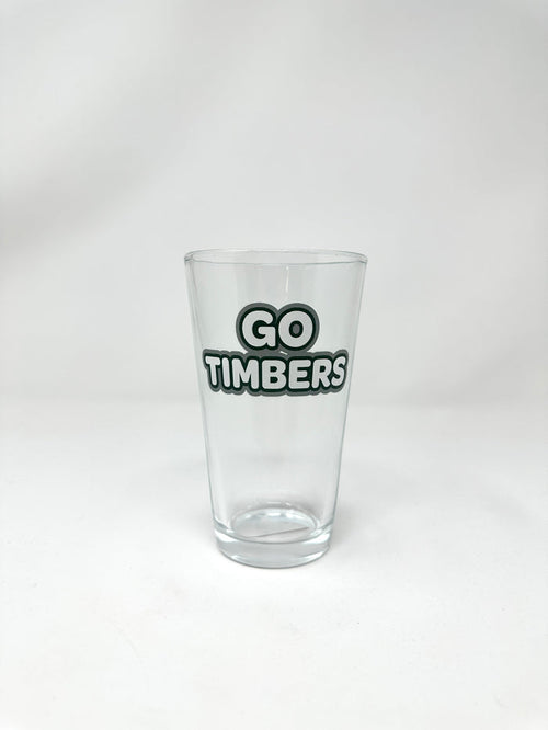 PORTLAND TIMBERS FC 16OZ BUBBLE PINT GLASS