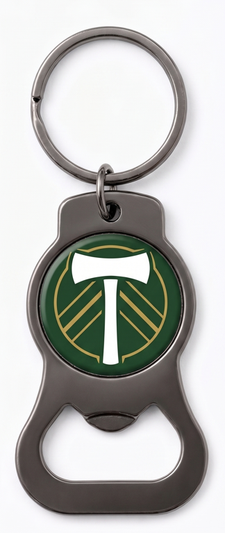PORTLAND TIMBERS FC BOTTLE OPENER KEY RING