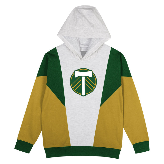 PORTLAND TIMBERS FC KID'S CHAMPION LEAGUE FLEECE HOODIE