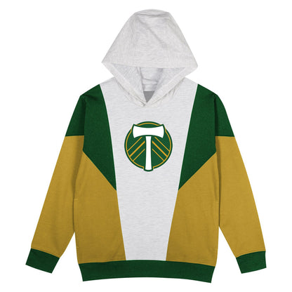 PORTLAND TIMBERS FC KID'S CHAMPION LEAGUE FLEECE HOODIE