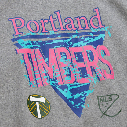 PORTLAND TIMBERS FC MEN'S 90'S REFLECTIVE CREWNECK SWEATSHIRT