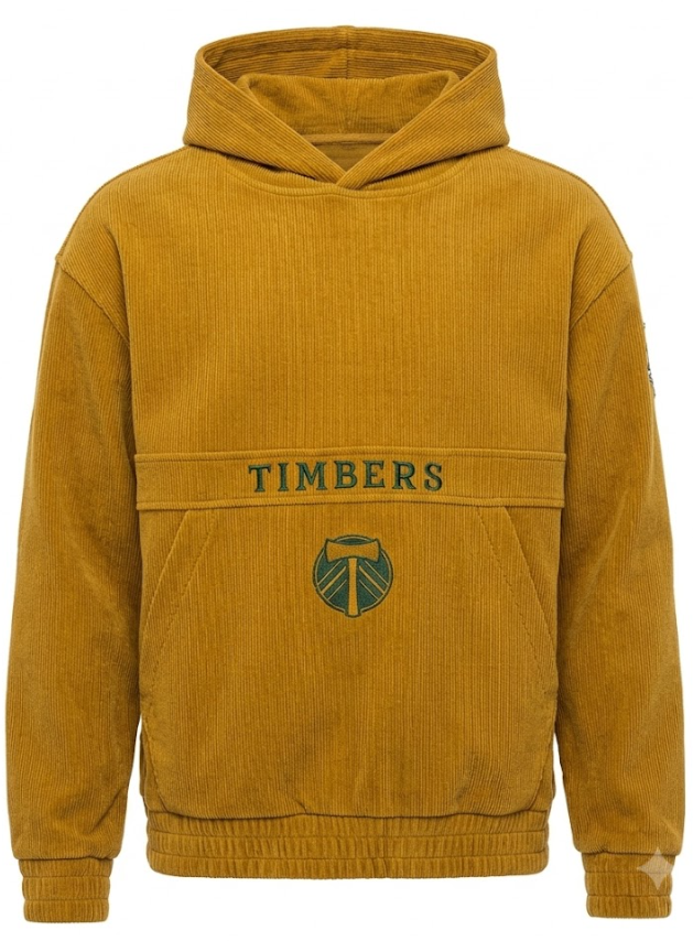 PORTLAND TIMBERS FC MEN'S CORDOROY HOODIE