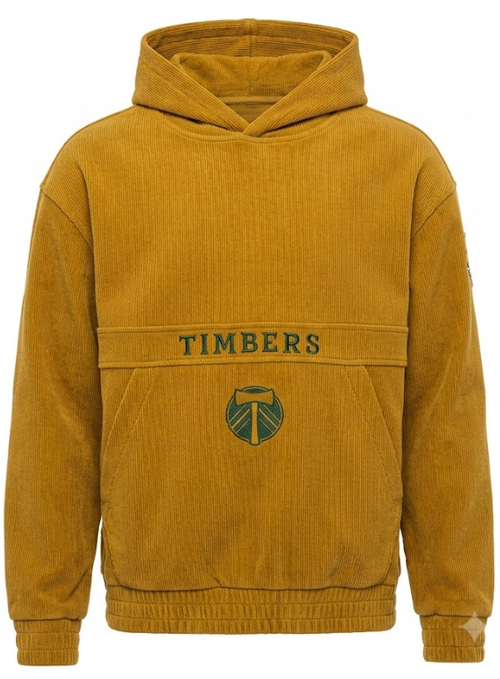 PORTLAND TIMBERS FC MEN'S CORDOROY HOODIE