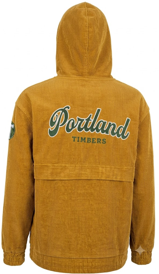 PORTLAND TIMBERS FC MEN'S CORDOROY HOODIE