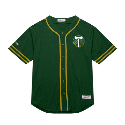 PORTLAND TIMBERS FC MEN'S COTTON BUTTON FRONT SHIRT