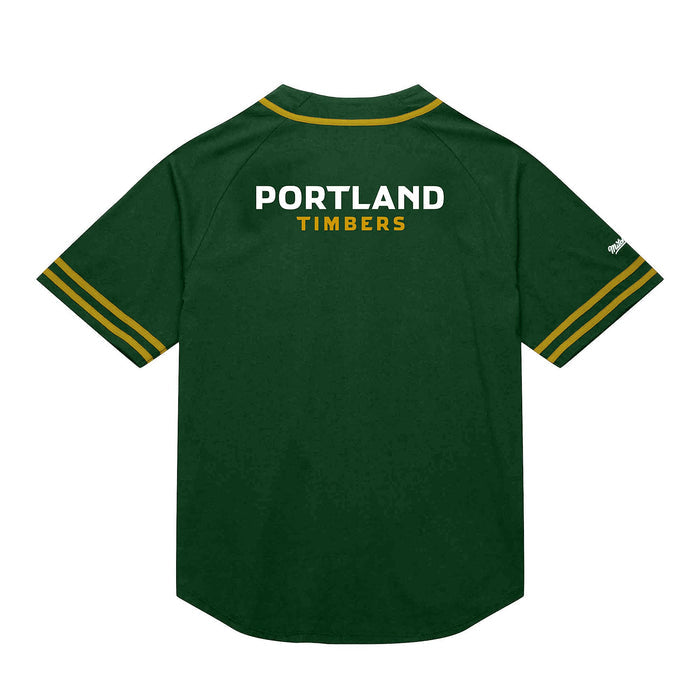 PORTLAND TIMBERS FC MEN'S COTTON BUTTON FRONT SHIRT