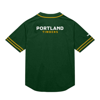 PORTLAND TIMBERS FC MEN'S COTTON BUTTON FRONT SHIRT