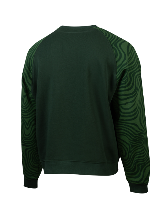 PORTLAND TIMBERS FC MEN'S FOREVER GREEN & GOLD CREWNECK