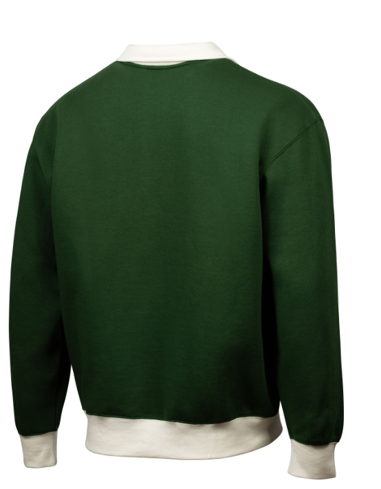 PORTLAND TIMBERS FC MEN'S FOREVER GREEN & GOLD RUGGER