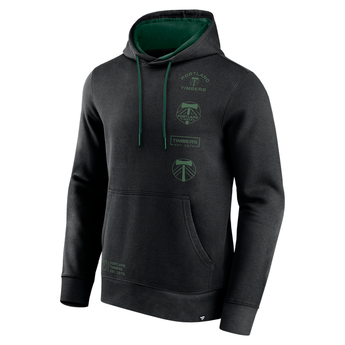 PORTLAND TIMBERS FC MEN'S HALFTIME FLEECE PULLOVER HOODIE