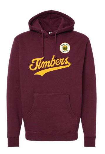 PORTLAND TIMBERS FC MEN'S LONG SLEEVE RETRO HOODIE