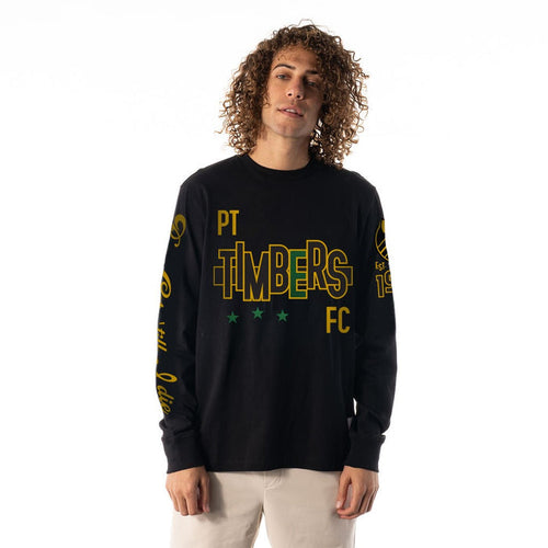 PORTLAND TIMBERS FC MEN'S LONG SLEEVE STAR TEE