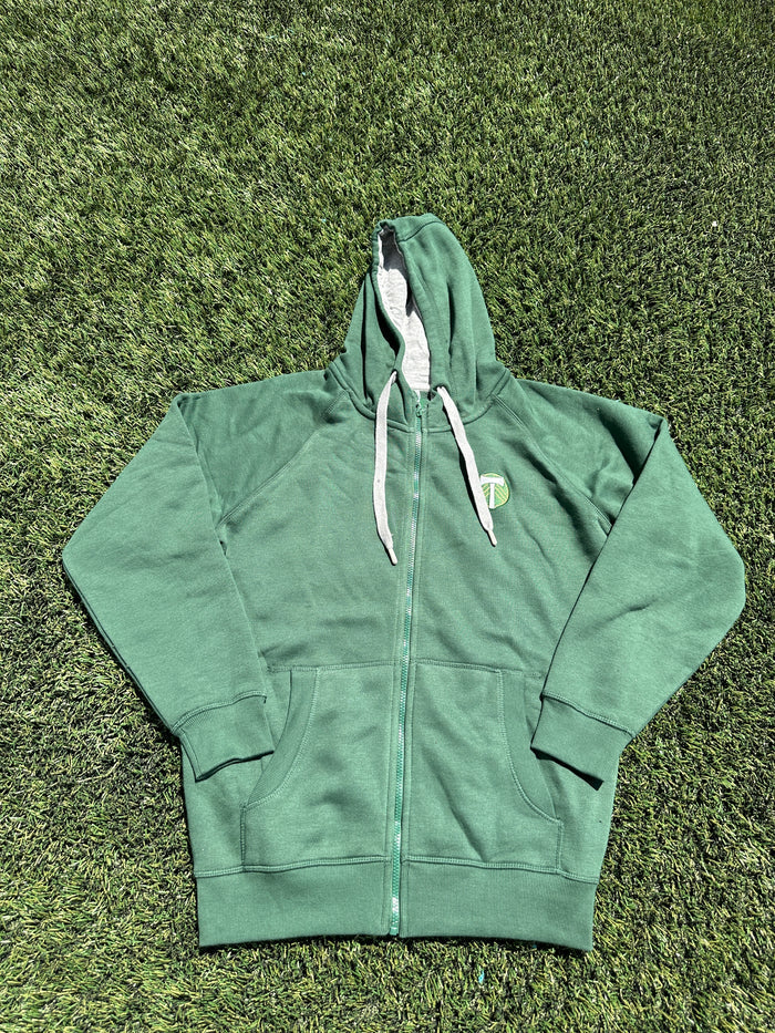PORTLAND TIMBERS FC MEN'S LONG SLEEVE 'VICTORY' PINE FULL ZIP JACKET