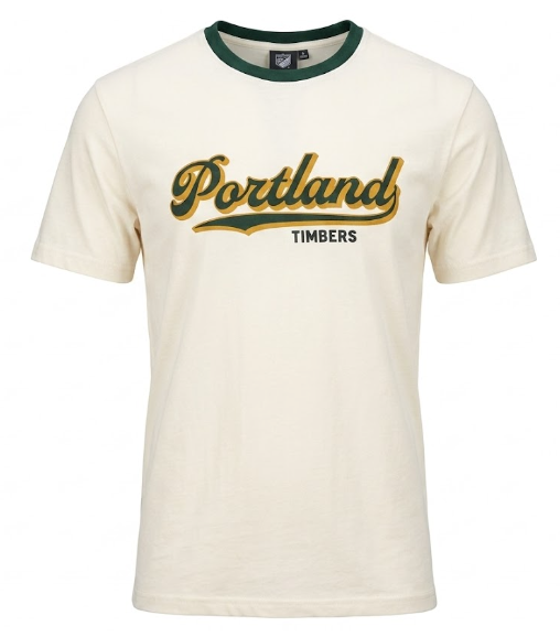PORTLAND TIMBERS FC MEN'S RETRO HOOK TEE