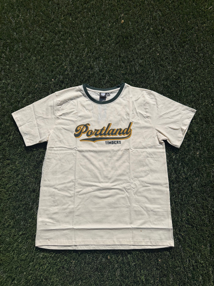 PORTLAND TIMBERS FC MEN'S RETRO HOOK TEE