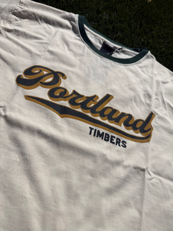 PORTLAND TIMBERS FC MEN'S RETRO HOOK TEE