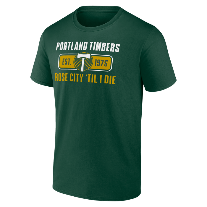 PORTLAND TIMBERS FC MEN'S SHORT SLEEVE BLINDSIDE TEE
