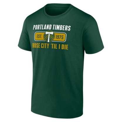 PORTLAND TIMBERS FC MEN'S SHORT SLEEVE BLINDSIDE TEE