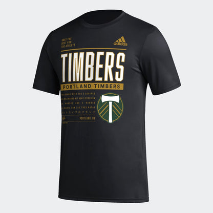 PORTLAND TIMBERS FC MEN'S SHORT SLEEVE PREGAME TEE