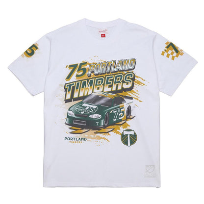 PORTLAND TIMBERS FC MEN'S SPEEDWAY INDY CAR TEE