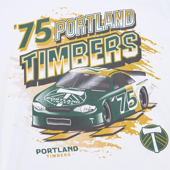 PORTLAND TIMBERS FC MEN'S SPEEDWAY INDY CAR TEE
