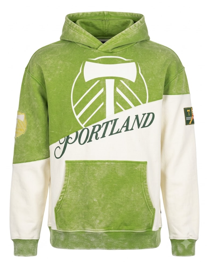 PORTLAND TIMBERS FC MEN'S SPLIT HOODIE