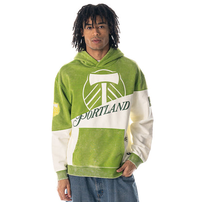 PORTLAND TIMBERS FC MEN'S SPLIT HOODIE