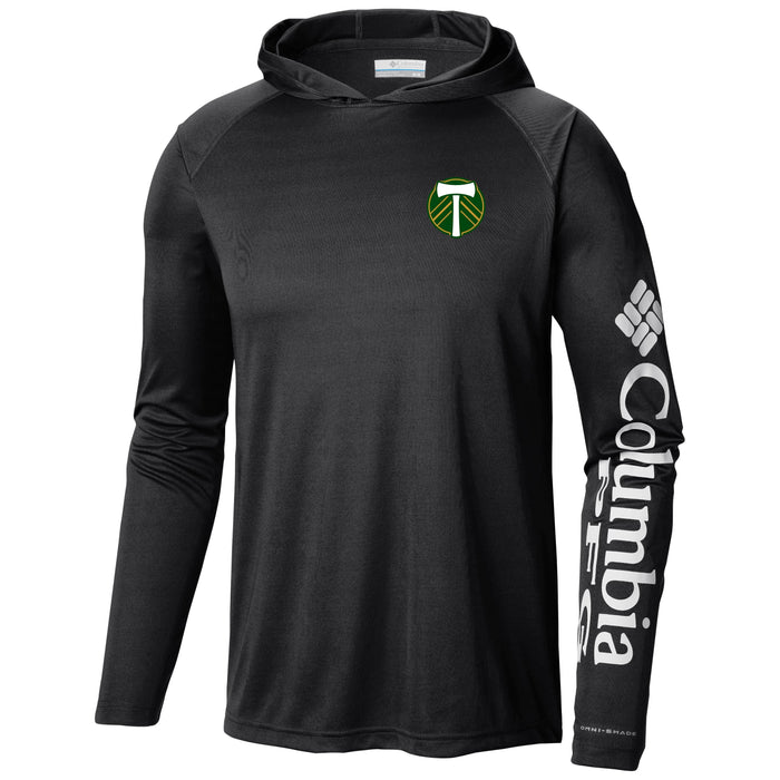 PORTLAND TIMBERS FC MEN'S TERMINAL TACKLE LONG SLEEVE OMNI-SHIELD HOODIE