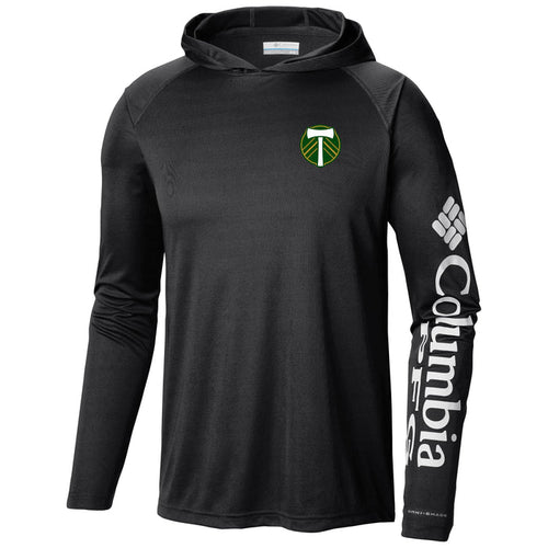 PORTLAND TIMBERS FC MEN'S TERMINAL TACKLE LONG SLEEVE OMNI-SHIELD HOODIE