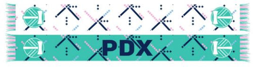 PORTLAND TIMBERS FC PDX CARPET SCARF