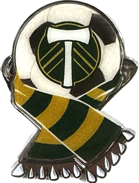 PORTLAND TIMBERS FC SCARF PIN