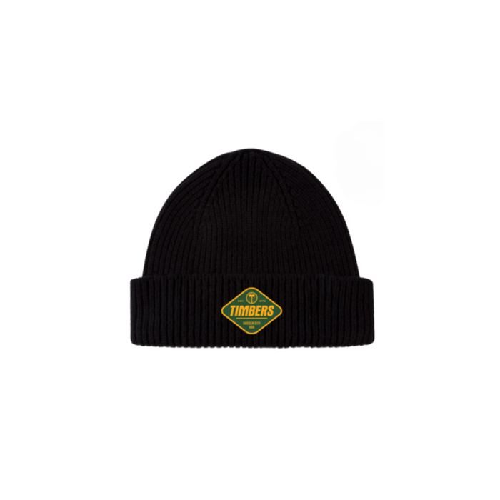PORTLAND TIMBERS FC SPIRIT OF 75 BLACK BEANIE