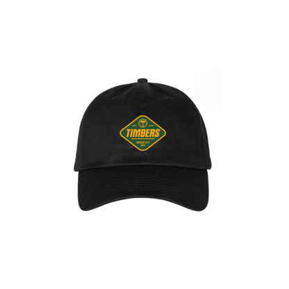 PORTLAND TIMBERS FC SPIRIT OF 75 BLACK HAT