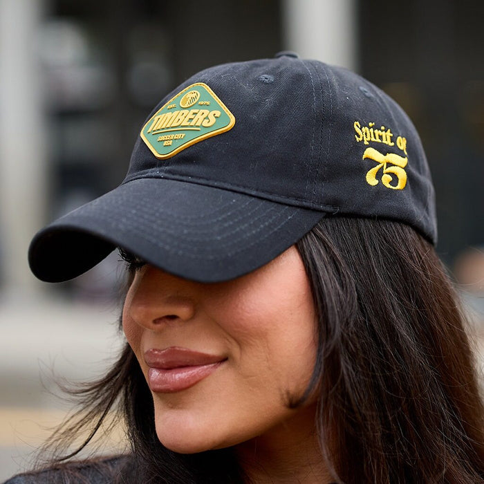 PORTLAND TIMBERS FC SPIRIT OF 75 BLACK HAT