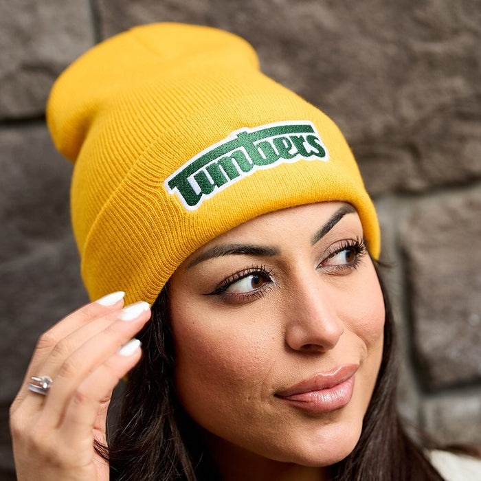 PORTLAND TIMBERS FC SPIRIT OF 75 GOLD BEANIE