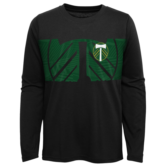 PORTLAND TIMBERS FC YOUTH LONG SLEEVE TACKLE TEE