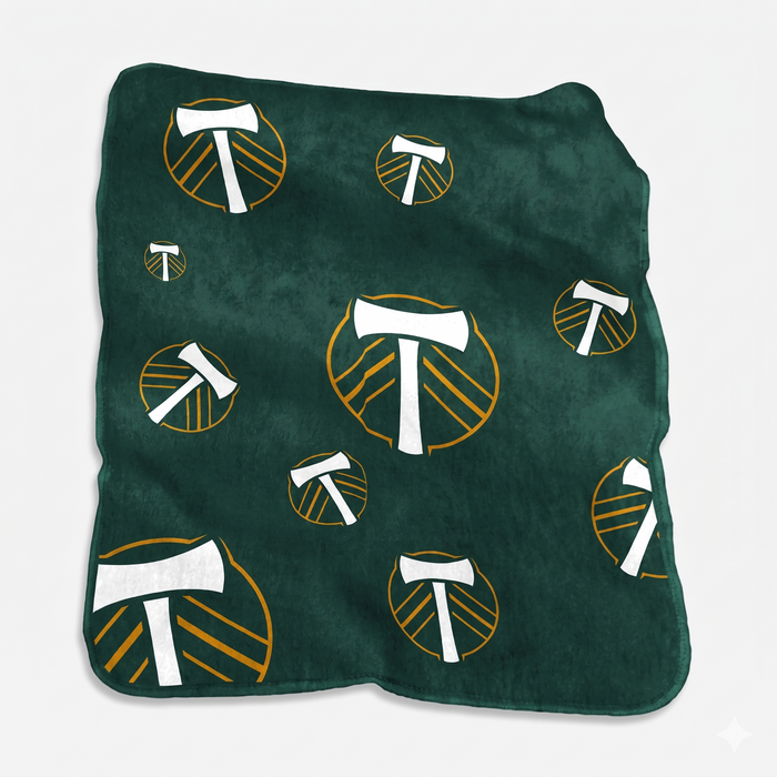 PORTLAND TIMBERS RASCHEL OVERTIME THROW BLANKET