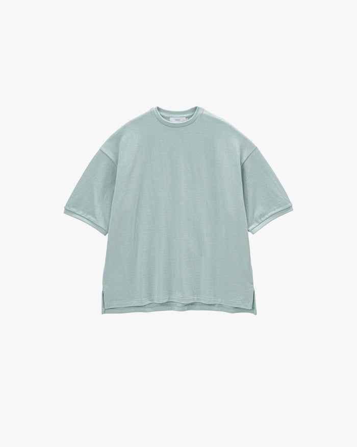 -SALE- Cotton Pique Jersey Crew Neck Tee