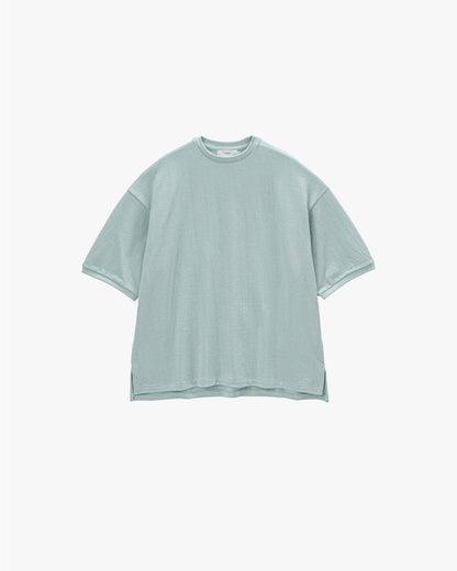 -SALE- Cotton Pique Jersey Crew Neck Tee